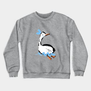 Happy Go Ducky Crewneck Sweatshirt